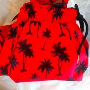 Mens Swim Trunks Shein  Medium Hawaiian Style